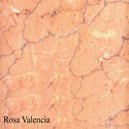 Мраморная плитка Rosa Valencia