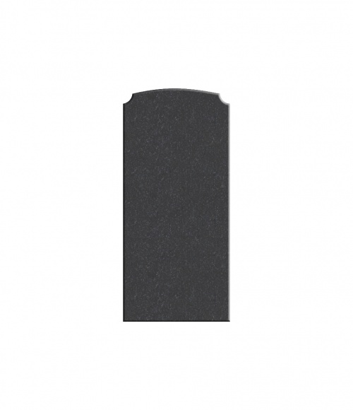 Плитка фигурная №S5 (черная) 750*350*10