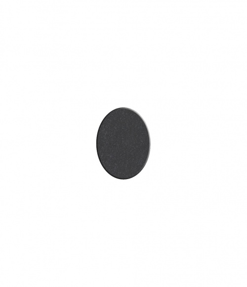 Плитка овальная №S1 (черная) 270*220*10
