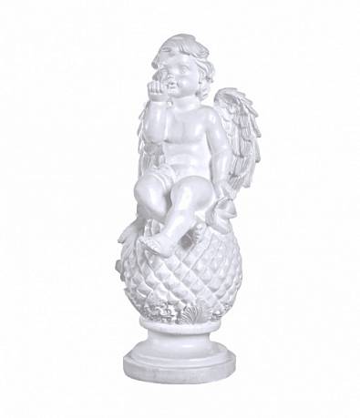 002 Скульптура Ангел на кокосе, 600*350*350