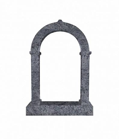Памятник №4 арка вертикальный 1630*1180*200 (Индия, голубой)